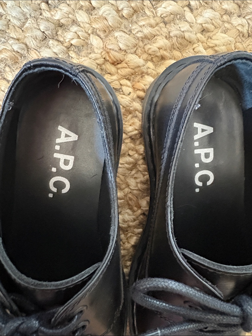 Barely Worn A.P.C Oxfords - Picture 6 of 12